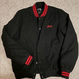 Stussy World Tribe Varsity Jacket